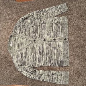 John Elliott Black & Green Glitch Cardigan Size 1/S